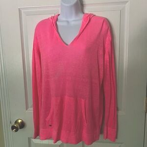 Lilly Pulitzer lightweight knit hoodie